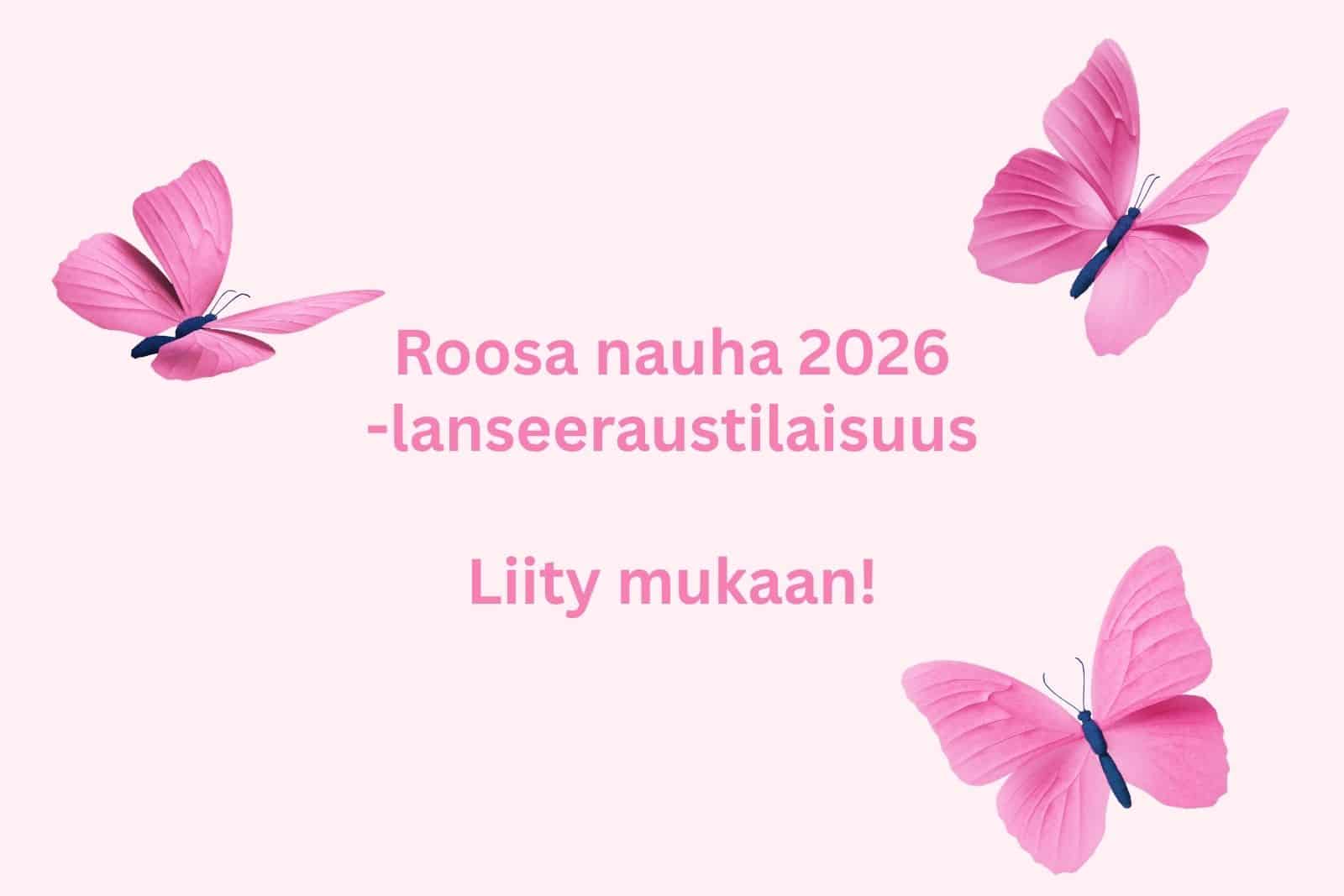 Roosa Nauha ker yksen Pressitilaisuus Livestream Roosa Nauha Roosa Nauha ker yksen Pressitilaisuus Livestream Roosa Nauha